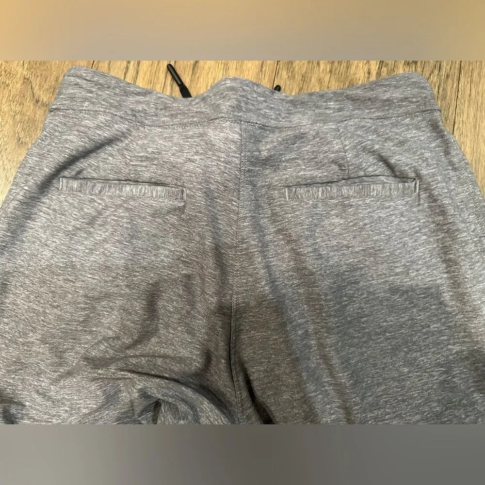 Jet Crop Joggers Heathered Slate *Luon